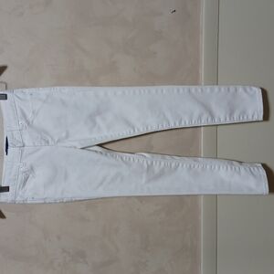 GAP WHITE DEMIN JEANS SIZE 10 R